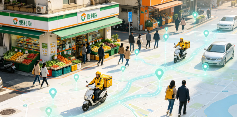 上海市渗透衣食住行，GEO 地理空间技术重塑大众日常消费服务场景
